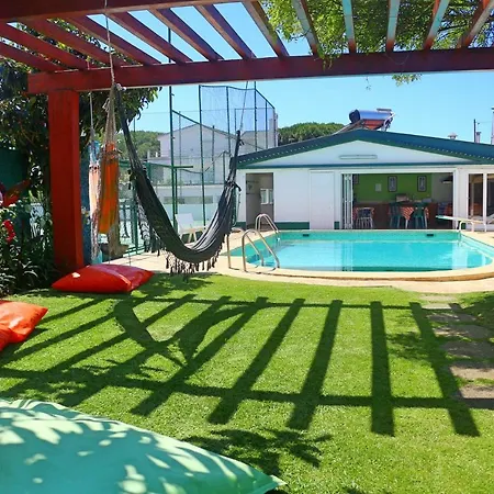 Manawa Camp Acomodação com café da manhã Costa da Caparica Exterior foto